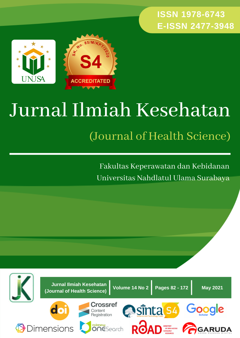 					View Vol. 14 No. 02 (2021): Jurnal Ilmiah Kesehatan (Journal of Health Sciences)
				