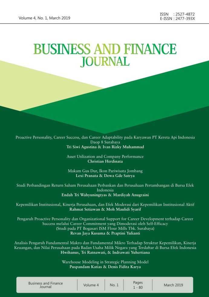 					View Vol. 4 No. 1 (2019): Business and Finance Journal
				