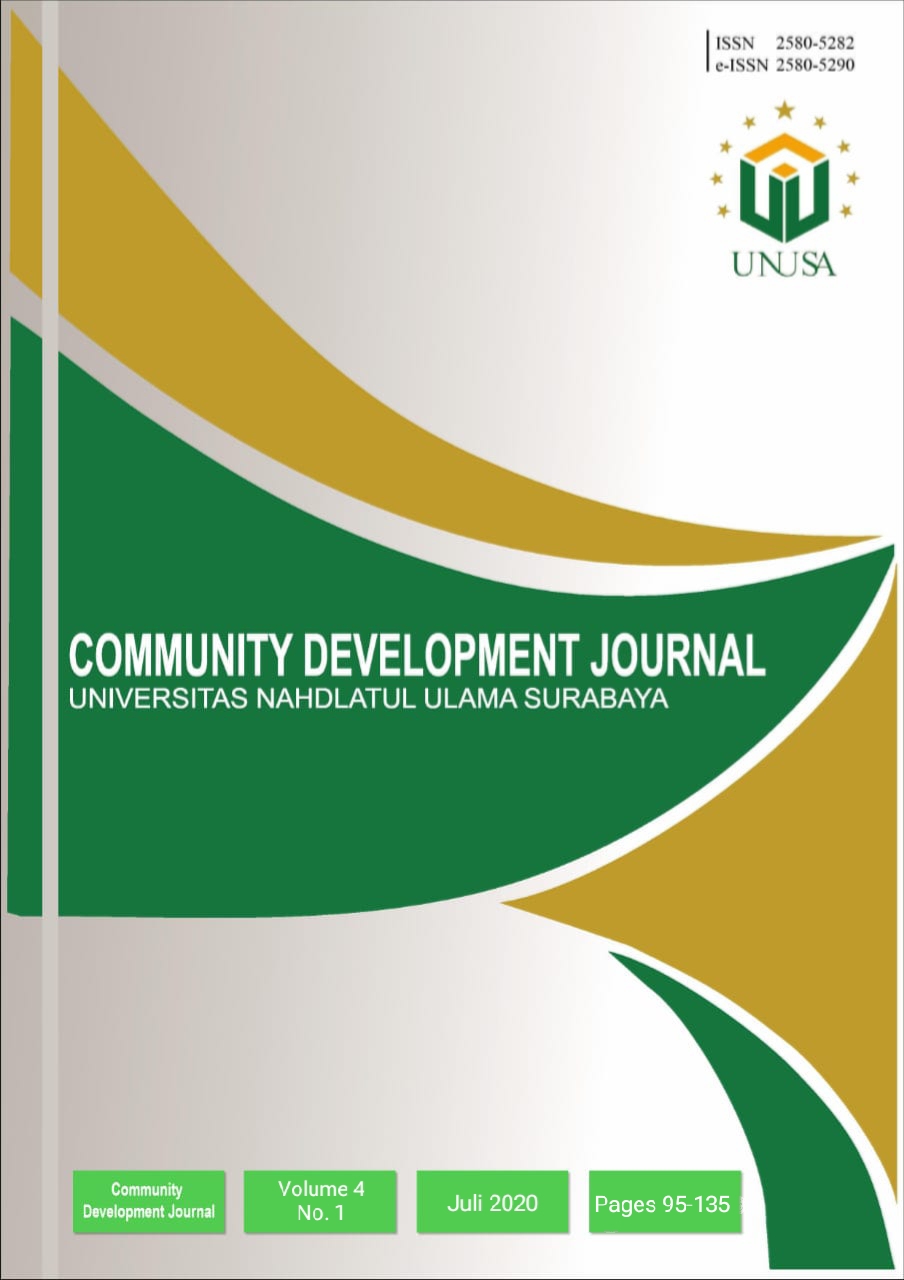 					View Vol. 4 No. 1 (2020): Community Development Journal
				