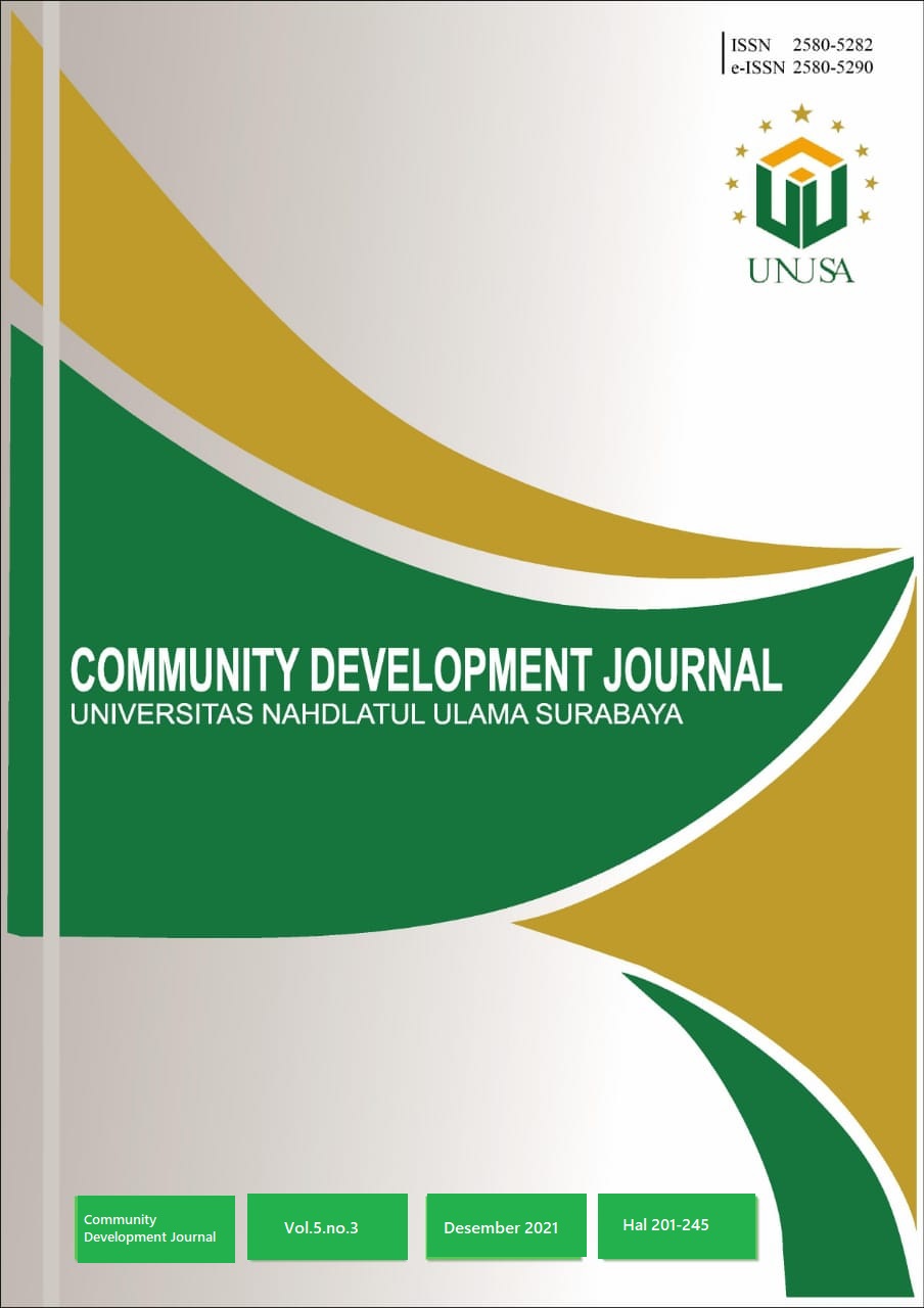 					View Vol. 5 No. 3 (2021): Community Development Journal
				
