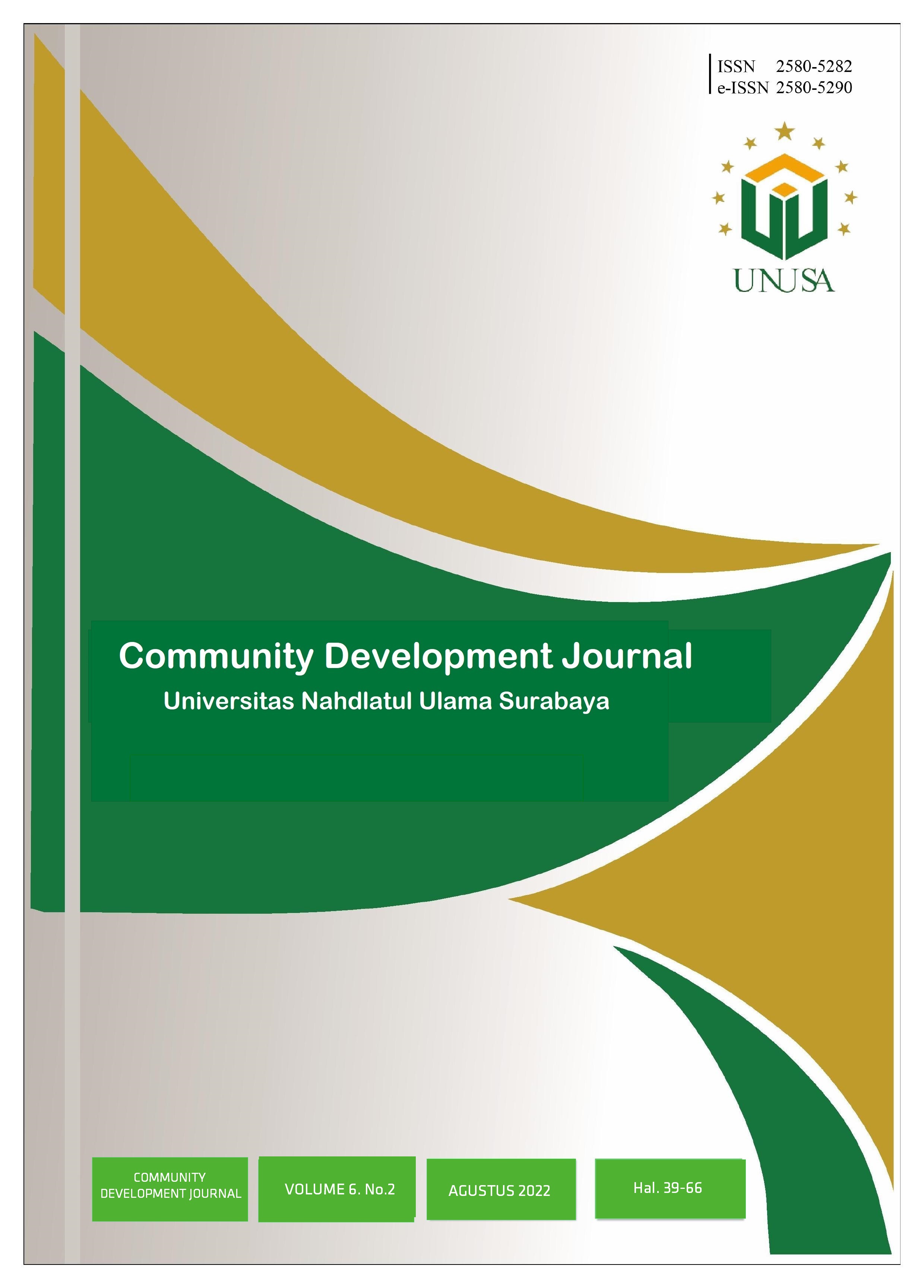 					View Vol. 6 No. 2 (2022): Community Development Journal
				