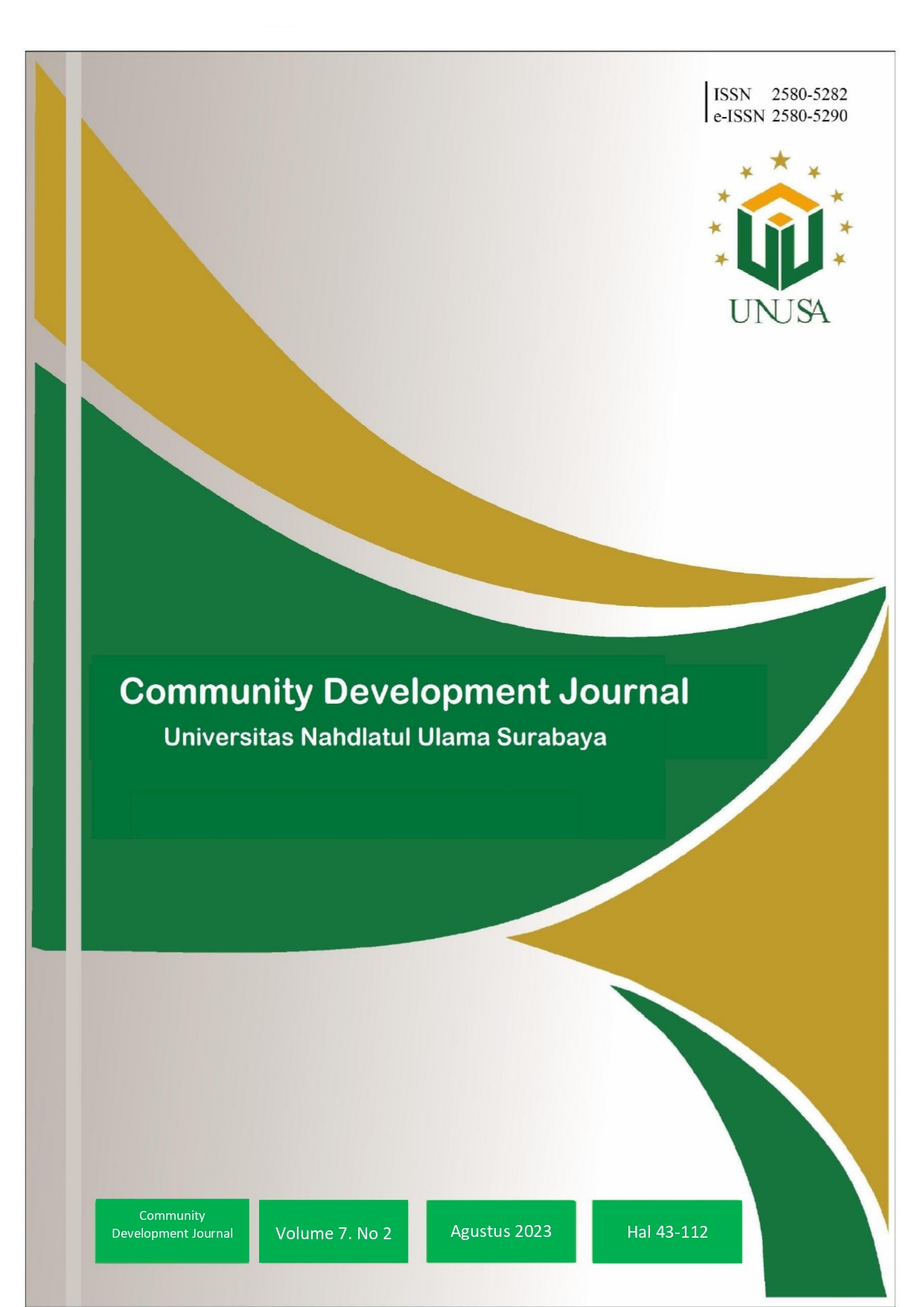 					View Vol. 7 No. 2 (2023): Community Development Journal
				