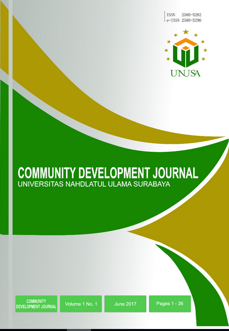 					View Vol. 1 No. 2 (2018): Community Development Journal
				